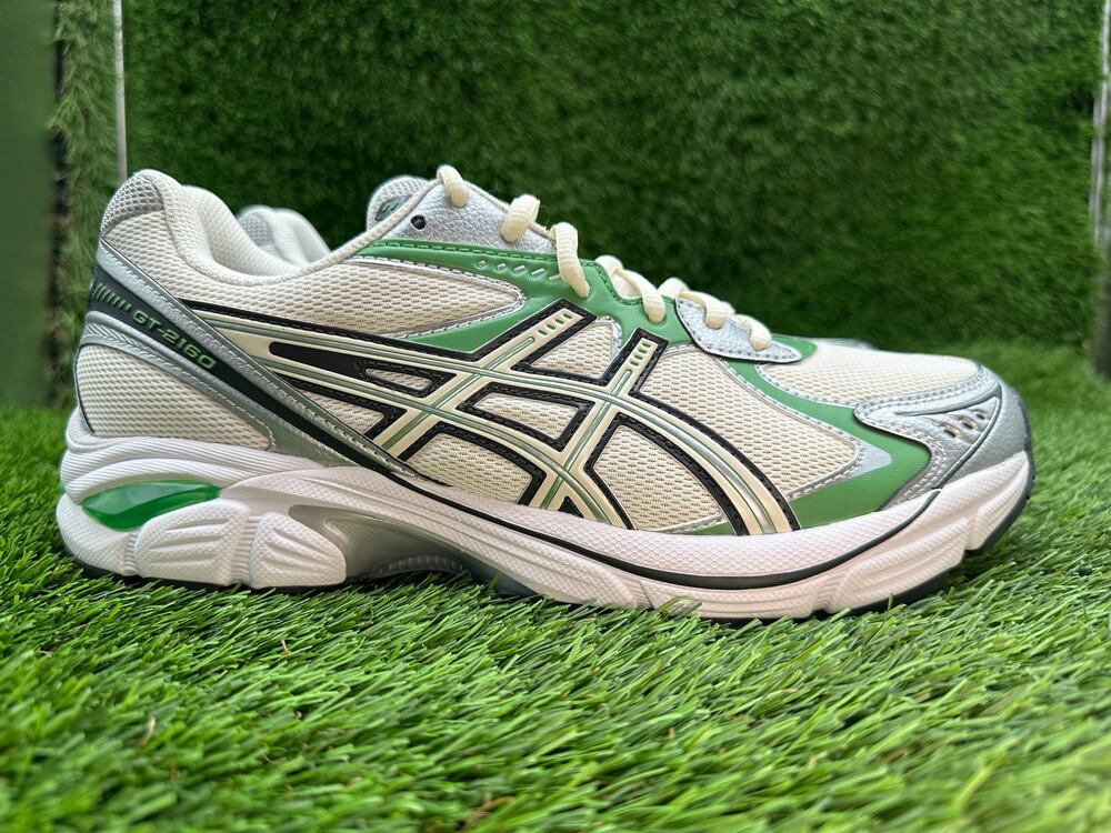 Asics GT-2160 1203A320-102 Athletic Sneaker Mens 8.5 Beige Mesh Running Training